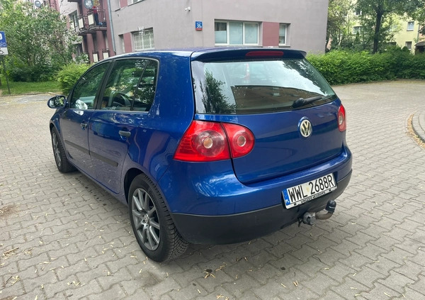 Volkswagen Golf cena 15000 przebieg: 231000, rok produkcji 2005 z Warszawa małe 46